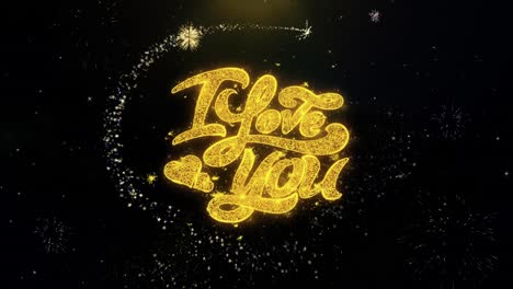 i love you - animated graphic