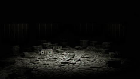 billetes en dólares estadounidenses