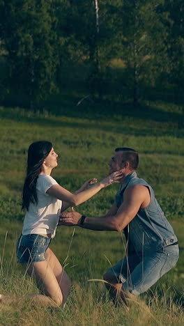 couple enjoying the outdoors