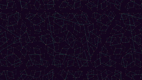 modern abstract geometric pattern with black and blue lines and squares