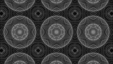 patrón de color blanco diseño gótico animación gráficos de movimiento