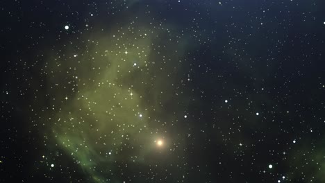 starry sky in the open space 4k