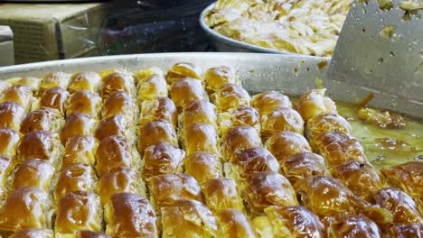 traditional sweet turkish dessert baklava