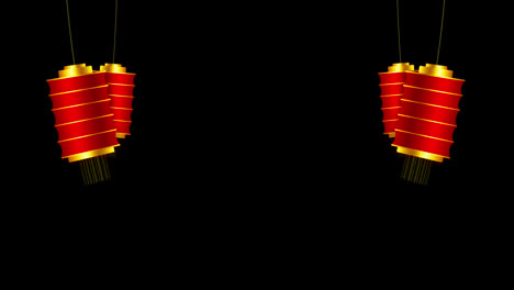 Swing-Chinese-New-Year-Lantern-lamp-hanging-loop-Animation-video-transparent-background-with-alpha-channel