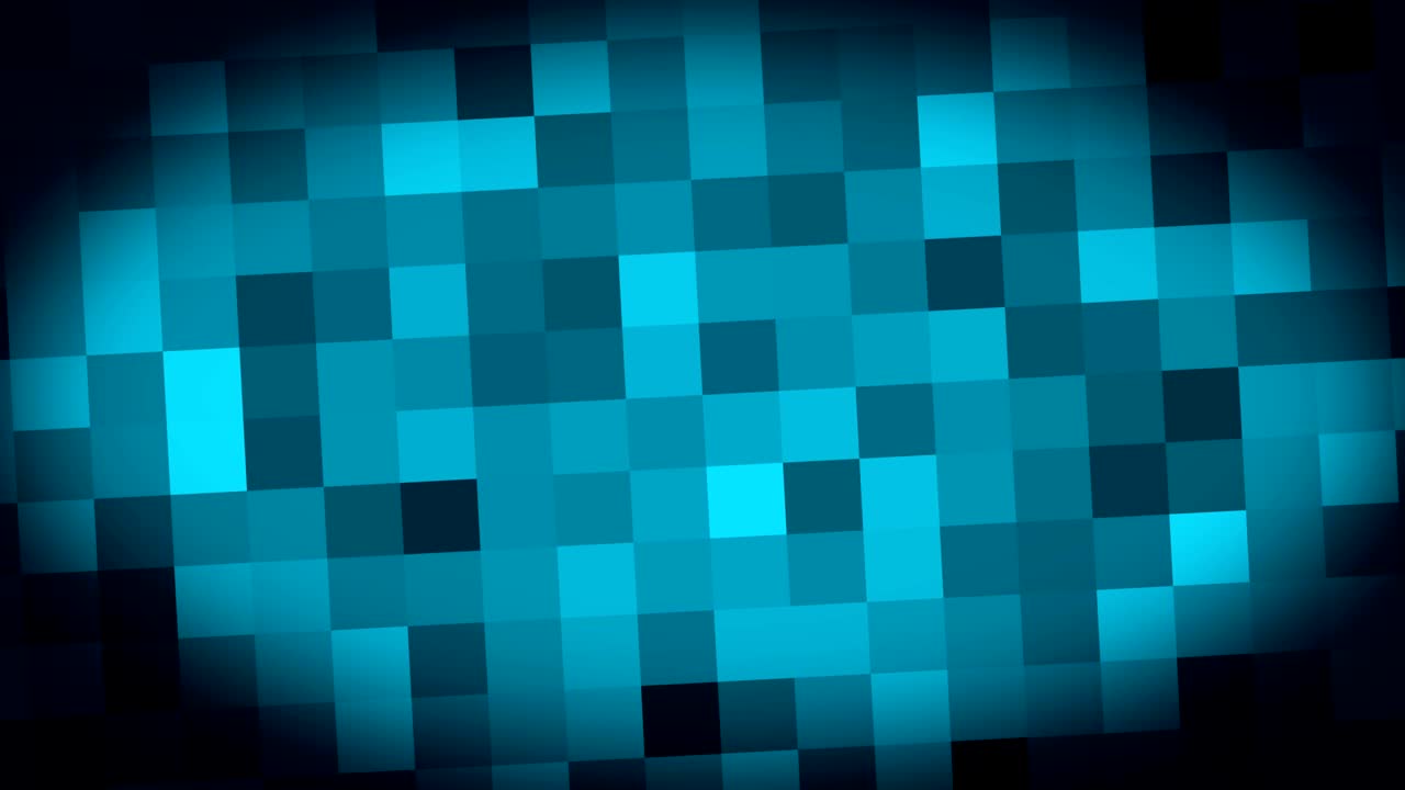 animación pixelada de fondo de arte de bucle en 3d