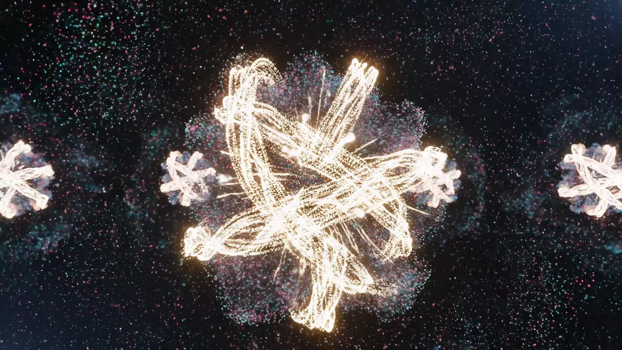 Abstract Particle Animation