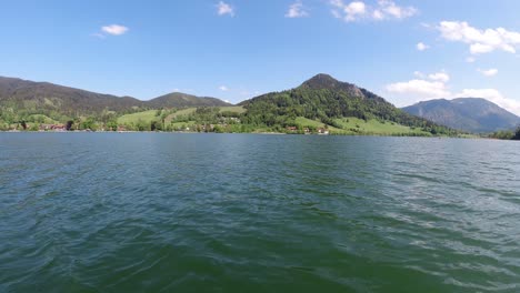 schliersee lake in bavaria munich this beautiful lake was recored using dji osmo action in 4k summer 2020