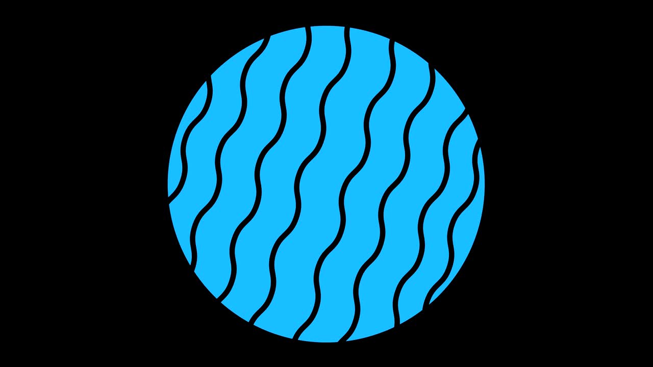 4K video model stroboscopic and hypnotic effect, in 16: 9 video format.