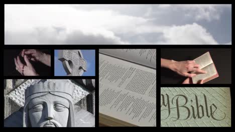 collage of religious footage 5