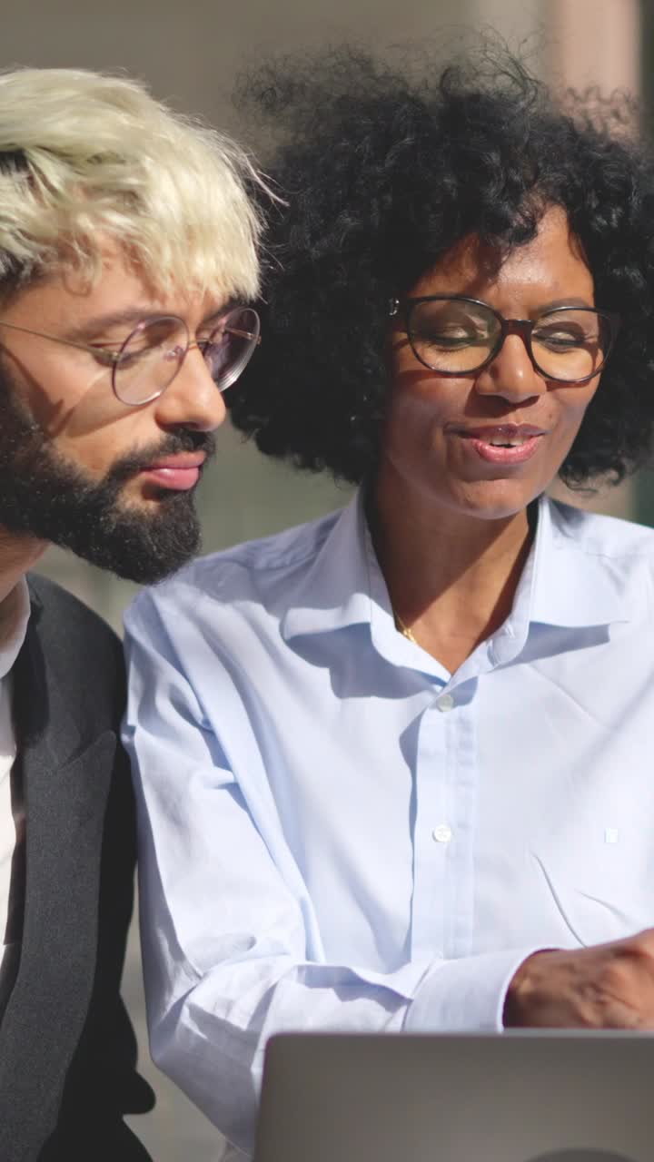 Diverse Business Professionals Collaborating