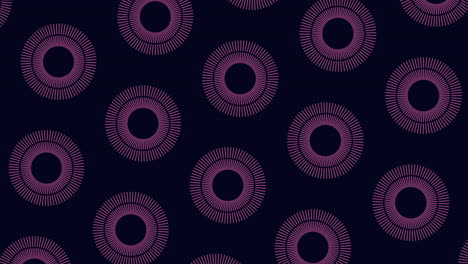 Circles-pattern-from-colorful-lines-on-black-gradient