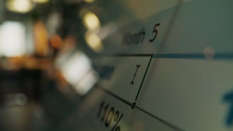 close-up of a computer screen