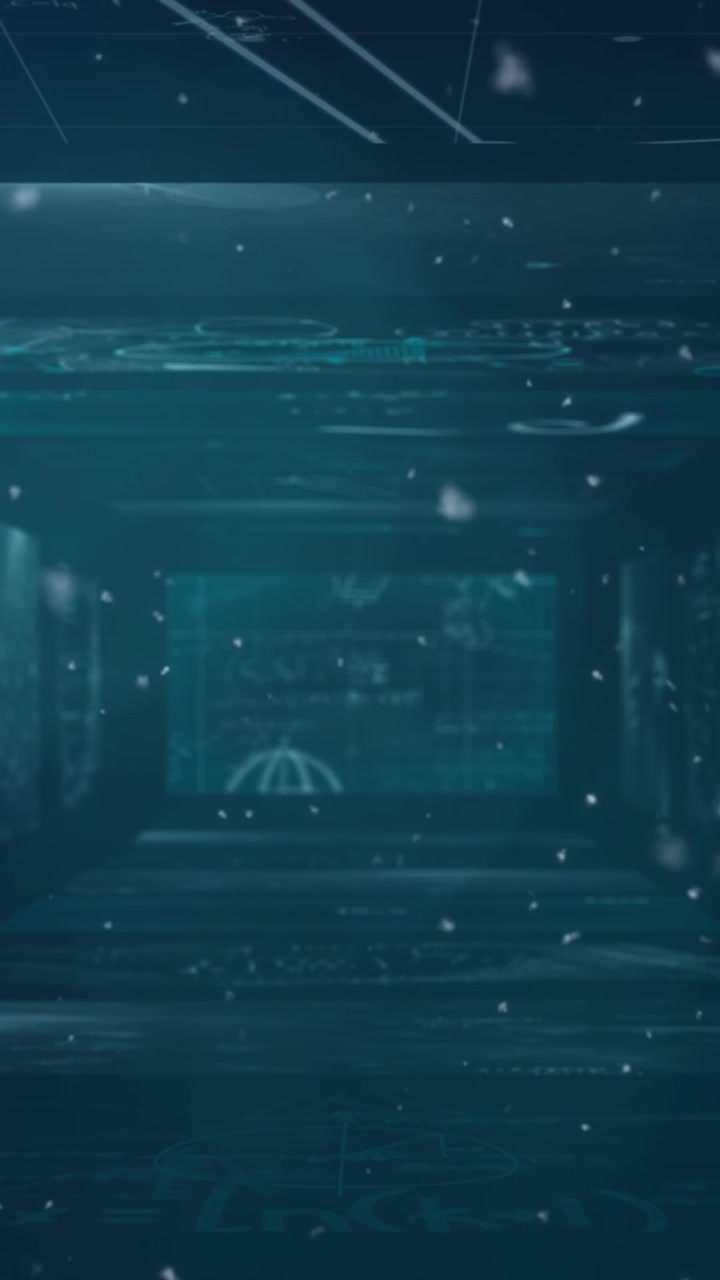 Animation of dust over screens with diverse data