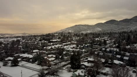 ashland, oregon, usa, winter 2023