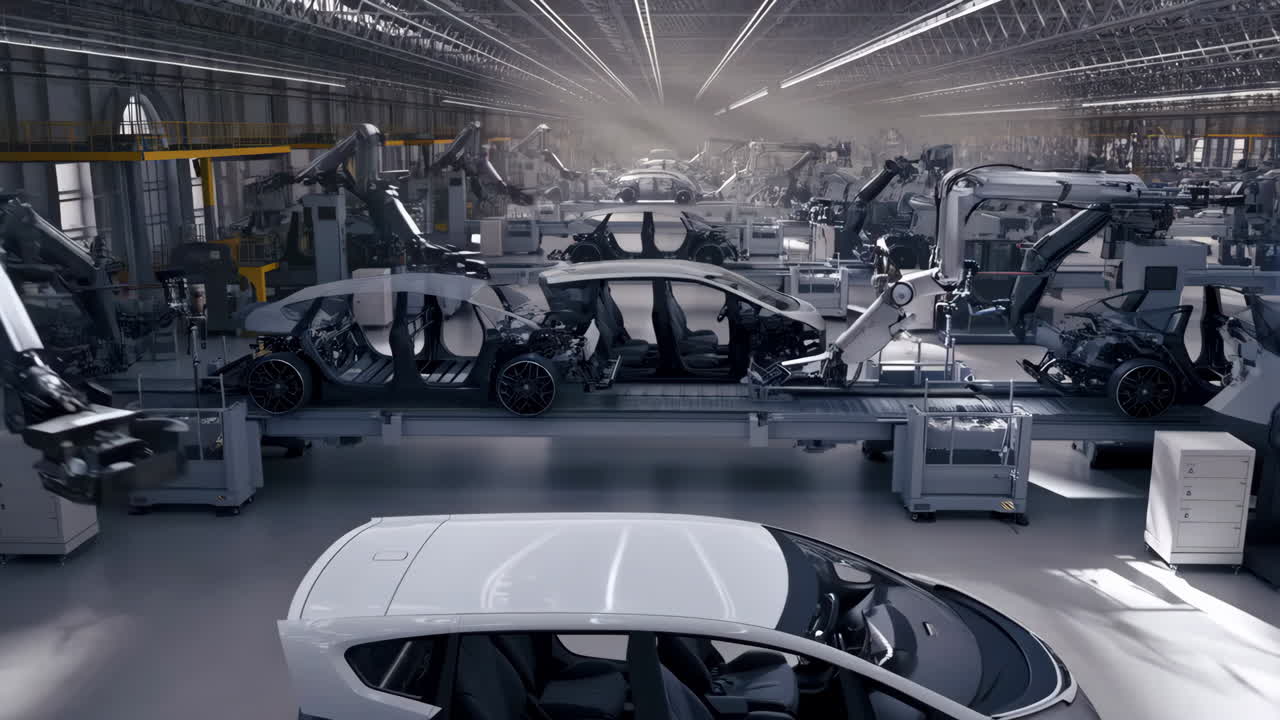 Automated Car Manufacturing Plant