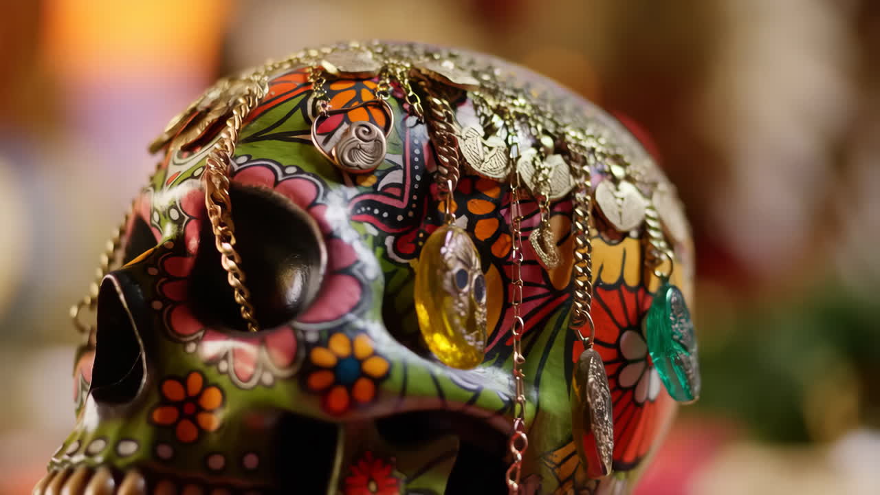 Decorated Sugar Skull