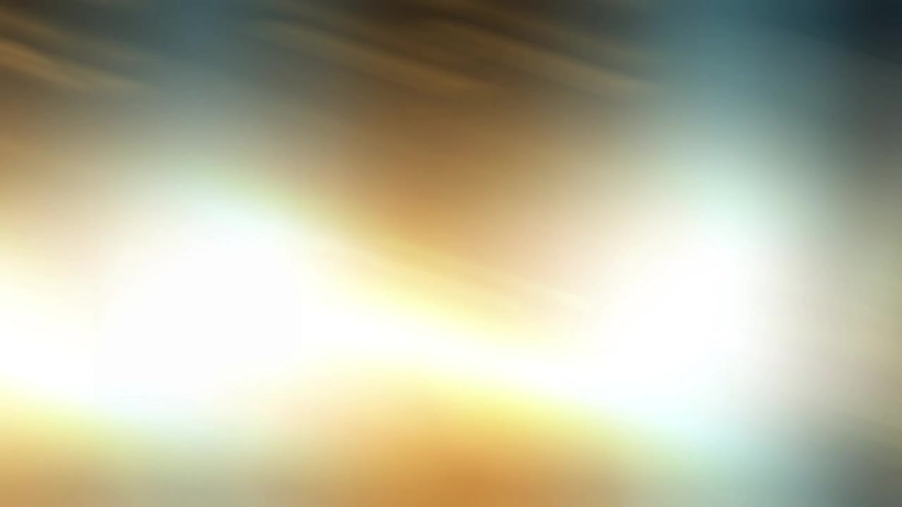 Dynamic Light Leaks and Lens Flares Transitioning on Black Background