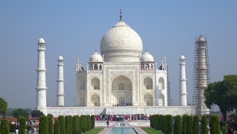 taj mahal, the great monument in agra, india