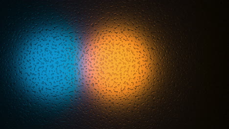 allmählich die lichter hinter dem glas aufleuchten, 3d-rendering.