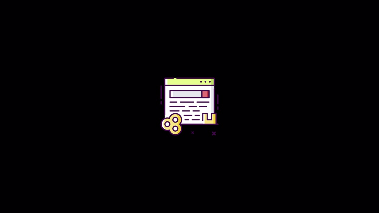 Nøgleord Ikon animation Alpha