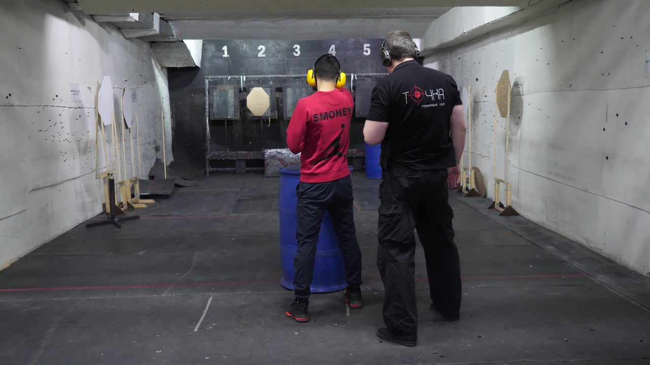 사격장 훈련 세션