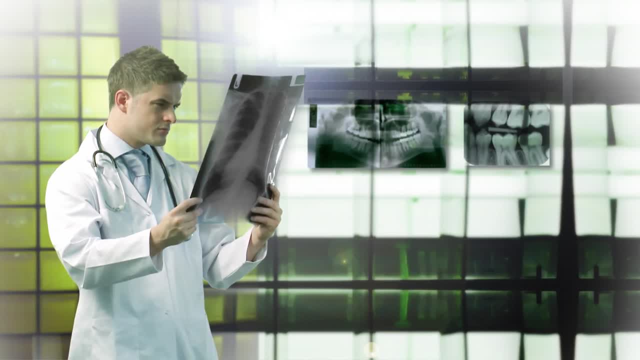 Young Doctor at work in Hospital