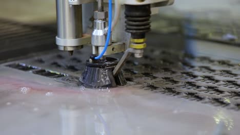máquina de corte por chorro de agua cnc
