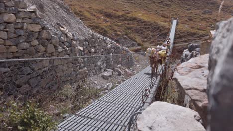 Packhorse-cross-suspension-bridge-with-rural-landscape