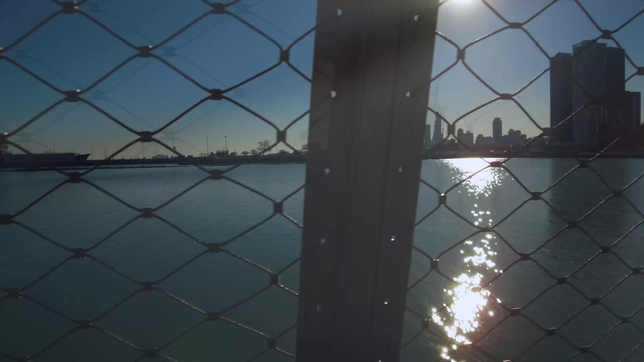 석양을 천천히 걷다