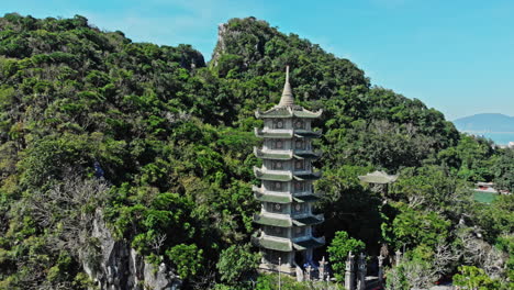 view from the marble mountains, da nang, vietnam