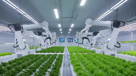 innovative robotics in hydroponic agriculture: exploring automated systems for efficient growth in controlled environments