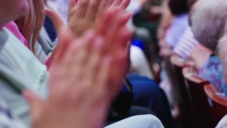 Applause in a Theater