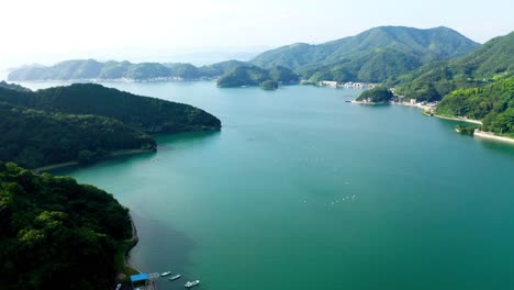 the aerial view of ehime