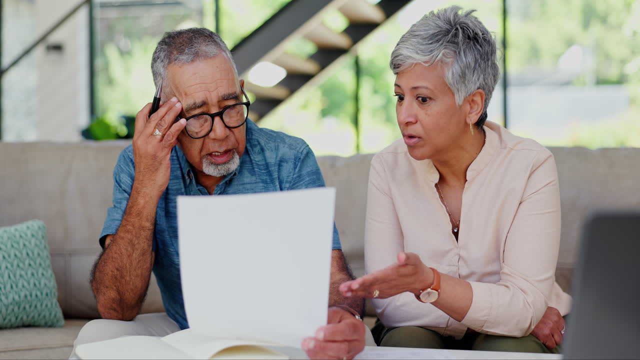 documentos, problemas y discusión de la pareja mayor