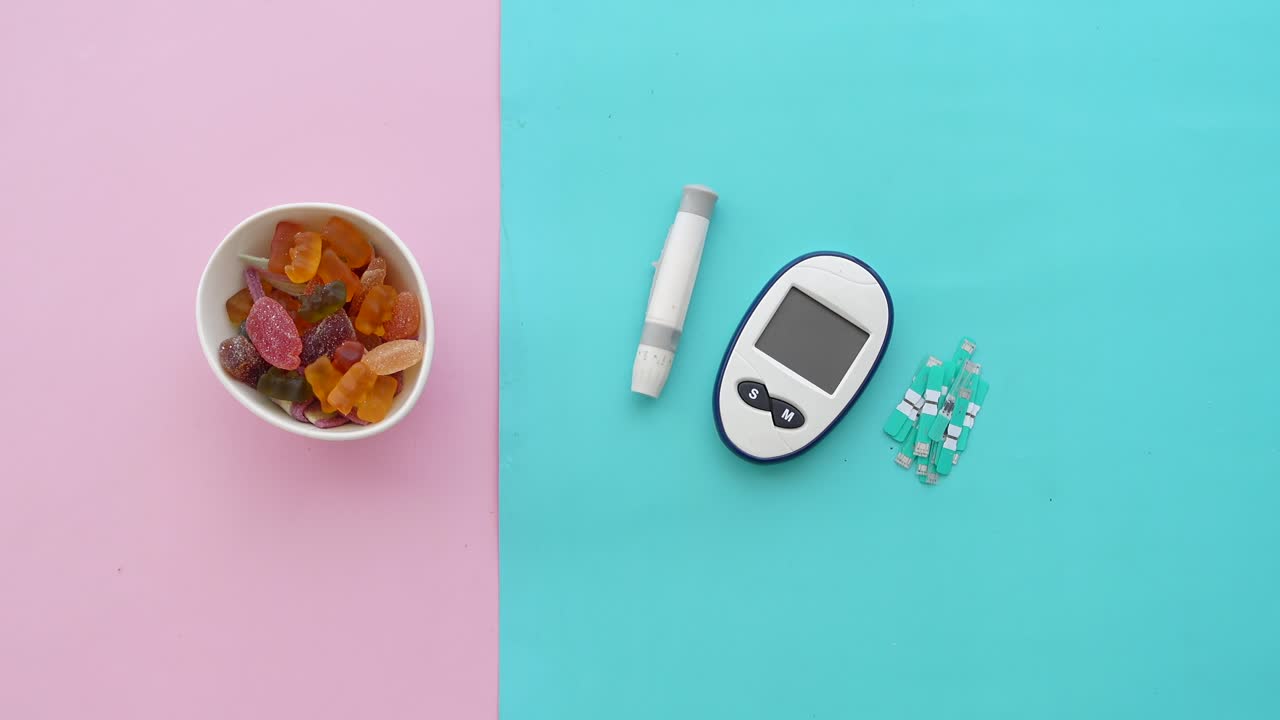 Gummy bears and diabetes monitoring