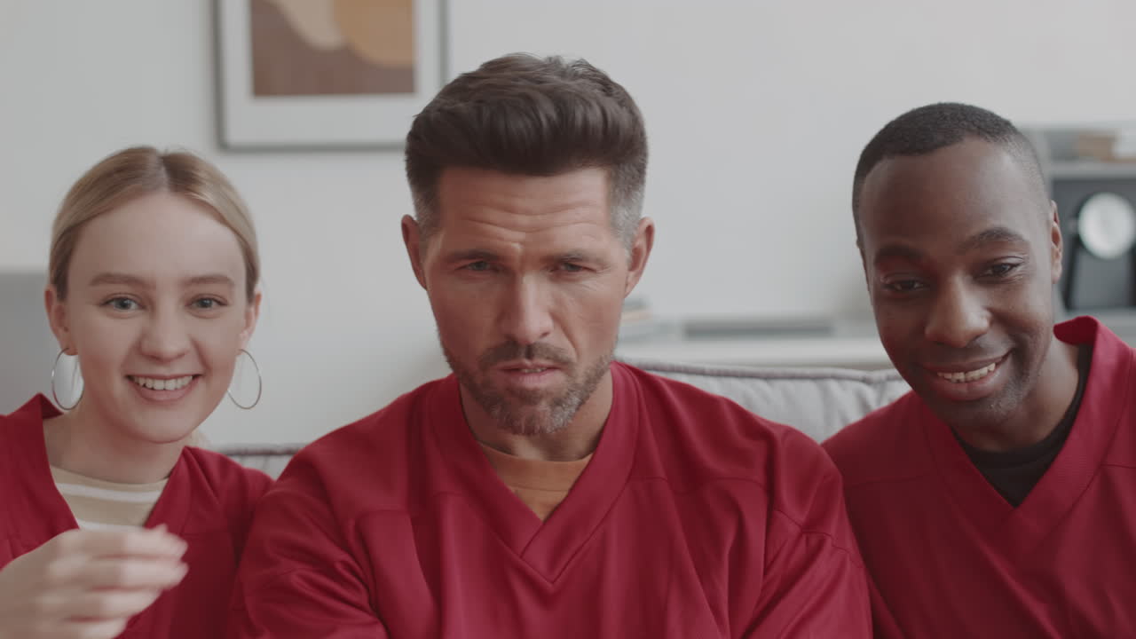 Friends in Red Jerseys