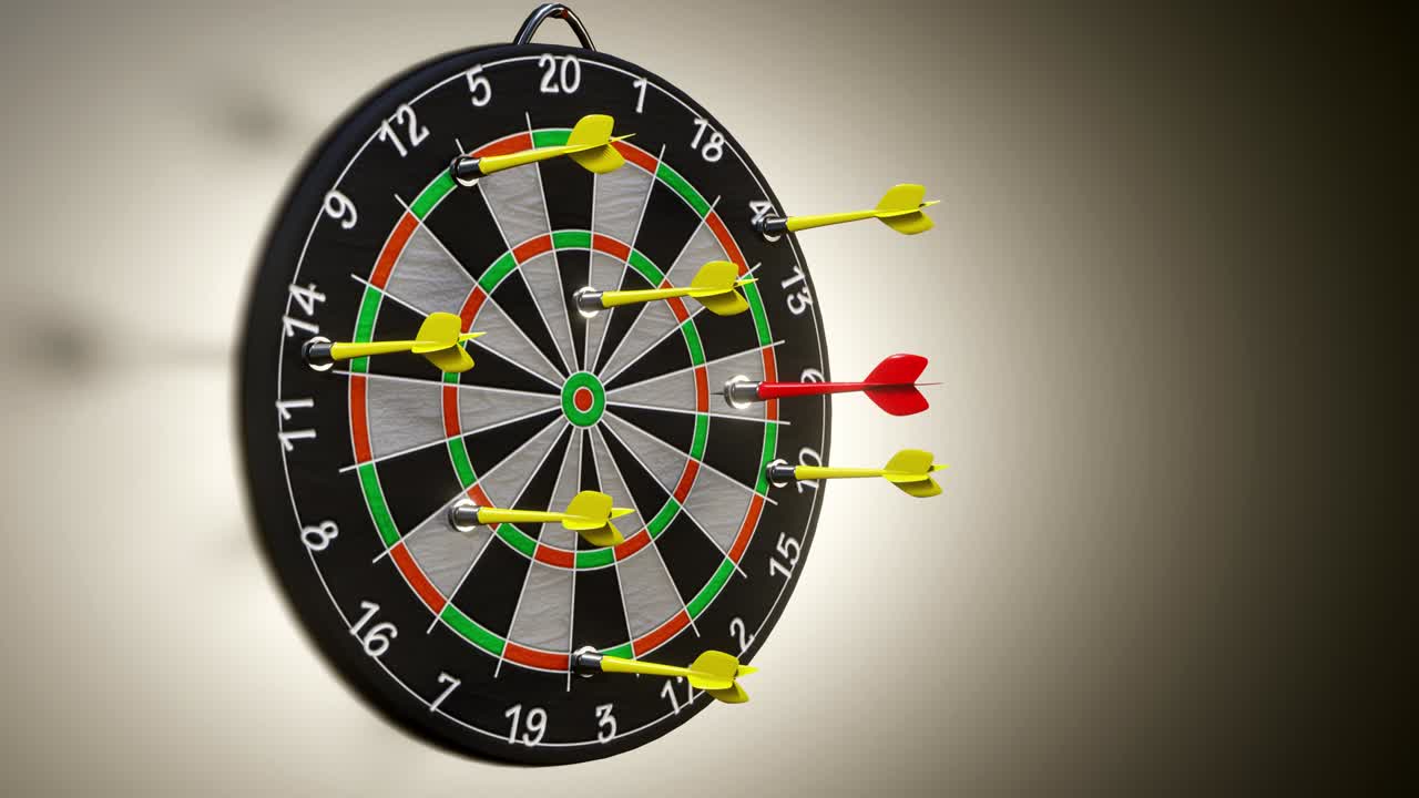 목표물 에 대한 화살표 - 황소 의 눈