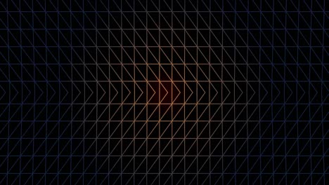 patrón de cuadrícula animado fondo oscuro 4k
