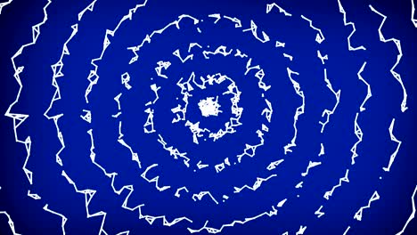 abstract hieroglyphs, ancient symbols is random moving animation on blue background. animation of seamless loop.