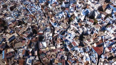 AERIAL:-Chefchaouen-blue-city-in-Morocco