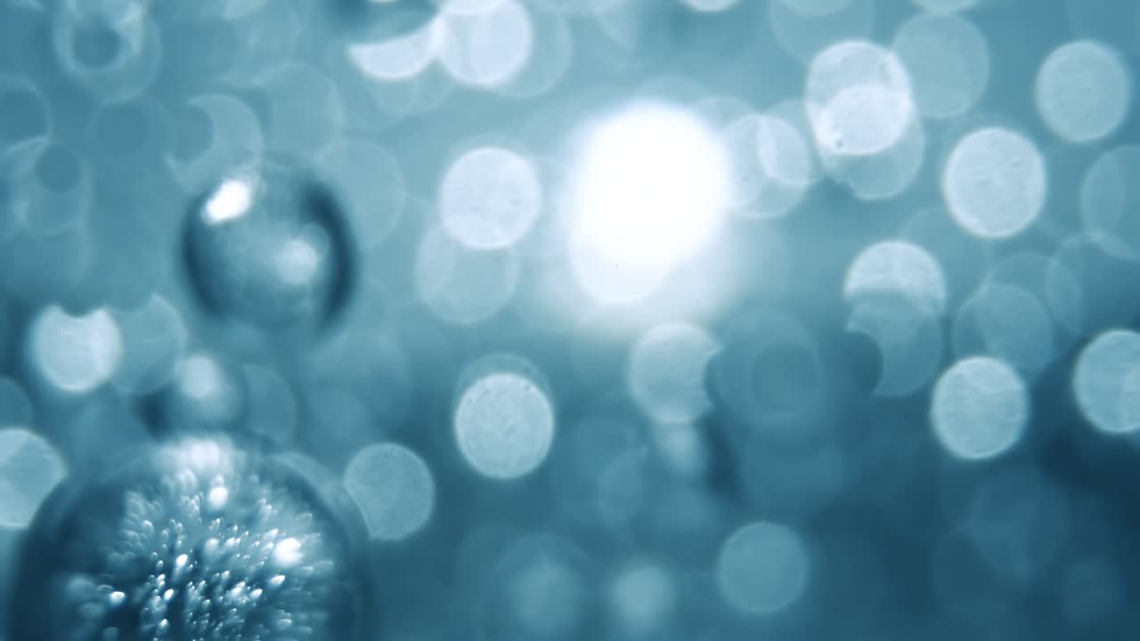 추상적인 물 거품