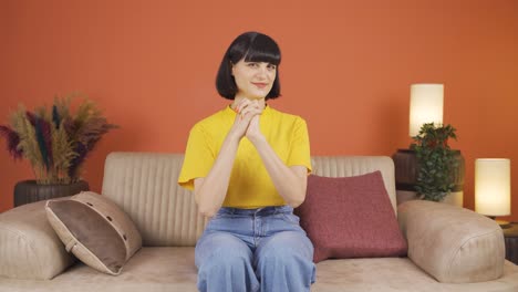 Woman-giving-motivational-speech-to-camera.