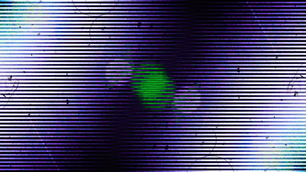 Motivo Astratto di Glitch Digitale con Linee Tremolanti e Rumore.