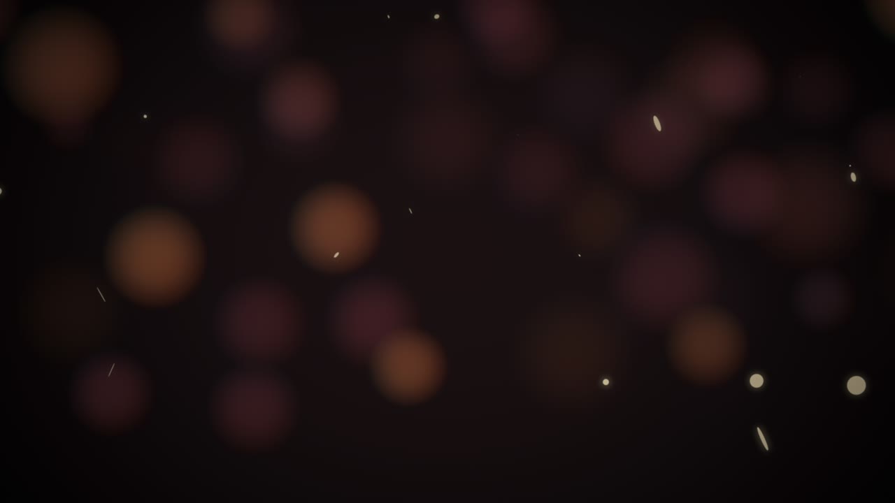 bokeh redondo de mosca marrón sobre fondo negro