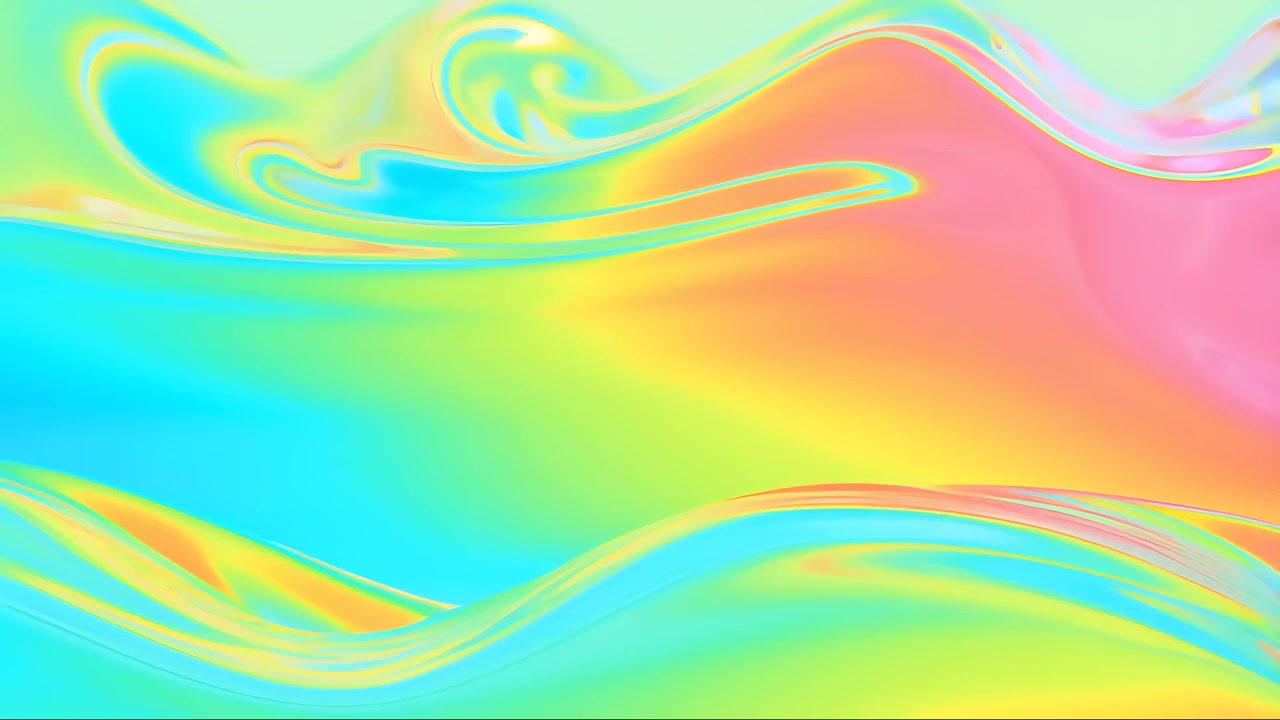 Abstract Fluid Motion Background 4K