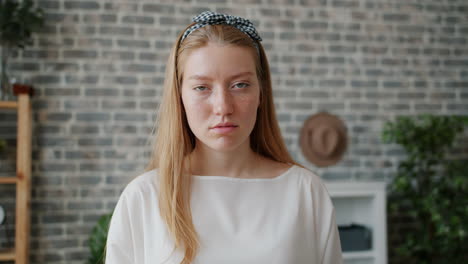 retrato de una adolescente