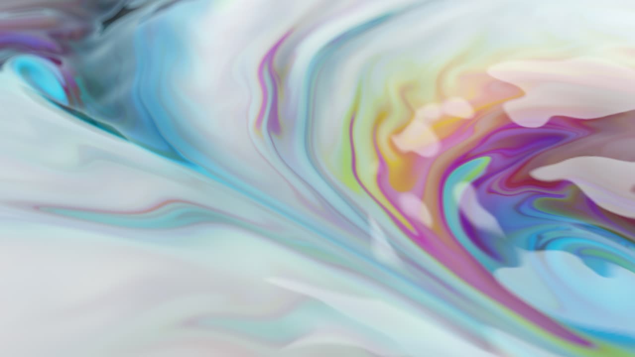 Abstrakt flydende kunst