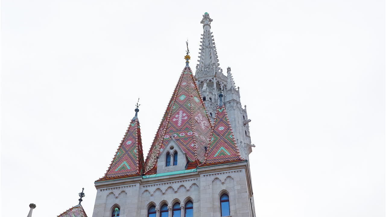 Castle Bastion,in Buda district Budapest