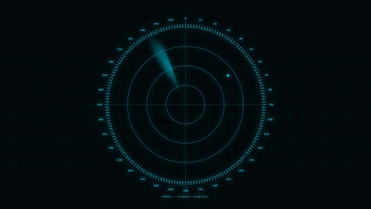 Digital Radar Screen Scanning for Targets