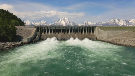 Antenne-4k-Slow-Mo-60fps-Vogelschwarm-Im-Grand-Teton-Nationalpark,-Wyoming,-USA